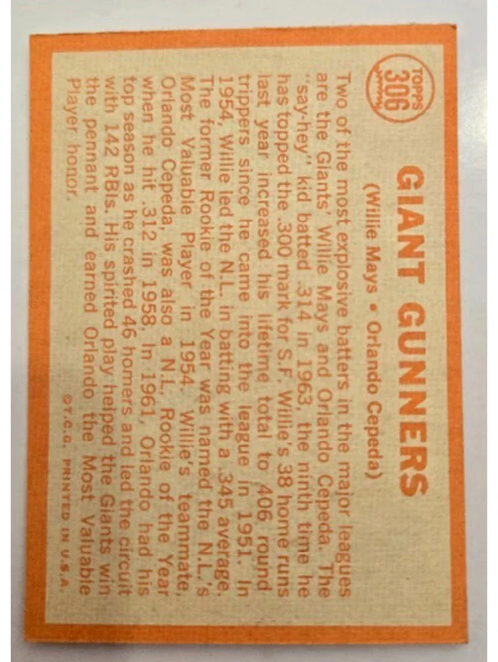 N/A 1964 topps